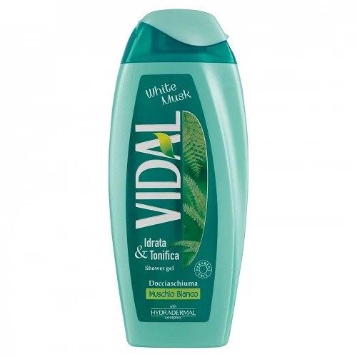 Vidal Spg. White Musk 250ml | Toaletní mycí prostředky - Sprchové gely - Dámské